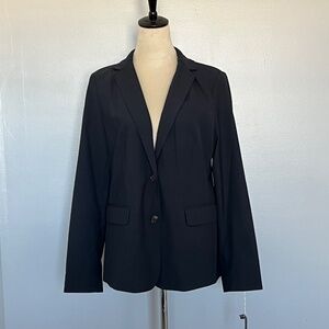Land’s End Washable Wool Blazer Navy Size 8 - New